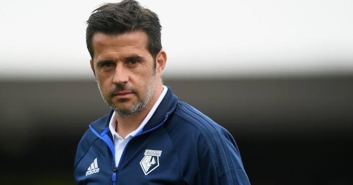 during the pre-season friendly match between AFC Wimbledon and Watford at The Cherry Red Records Stadium on July 15, 2017 in Kingston upon Thames, England.